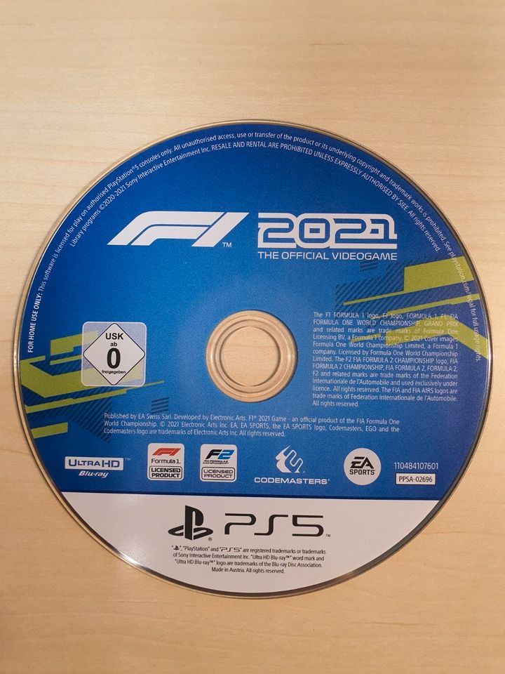 F1 2021 für PS5 in Neumarkt i.d.OPf.