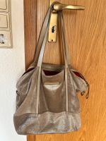 Tommy Hilfiger Ledertasche Shopper Tasche gold Beige Baden-Württemberg - Herbrechtingen Vorschau