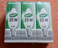 3x Kerzenlampen Glühbirnen Matt E14  25W Schleswig-Holstein - Stapelfeld Vorschau