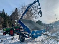 Holz-Rückewagen Atlaskran AL320 Bauernlader Erdarbeiten Bayern - Dorfen Vorschau