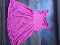 Kleid H&M pink mit Glitzer Herz 110/116 Sachsen - Kohren-Sahlis Vorschau