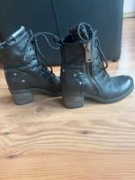 Boots Replay schwarz Gr 38 Stiefeletten Schnürboots Stiefel Hessen - Büttelborn Vorschau