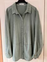 BONITA langärmlige Bluse in Velours-Optik Größe 44 Nordrhein-Westfalen - Vettweiß Vorschau