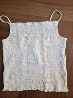 H&M Top Rüschen Weiss Neu L XL Sommer Oberteil Kurz Trägertop Hessen - Rotenburg Vorschau
