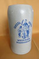 Alter 1 Liter Gässl Bräu Wiedemann Pfarrkirchen Bayern - Johanniskirchen Vorschau