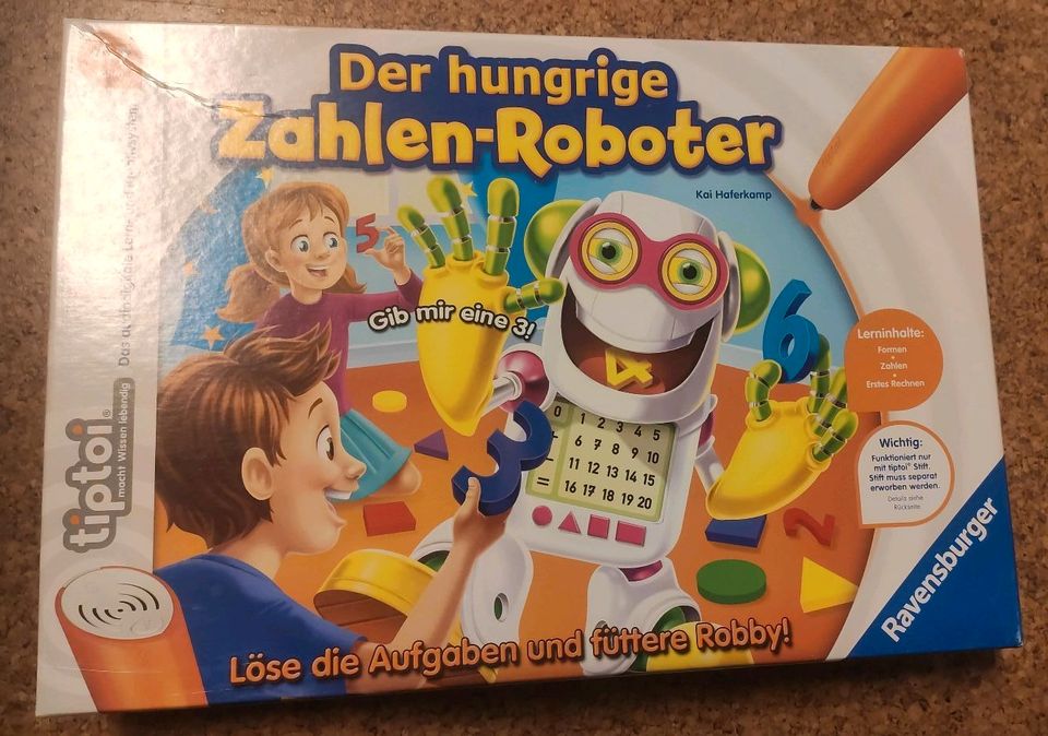 Der hungrige Zahlenroboter tiptoi Spiel in Gersthofen