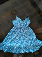 Shein Trägerkleid 38 M blau Blumenmuster Blumenprint neuwertig Saarbrücken-Mitte - St Johann Vorschau