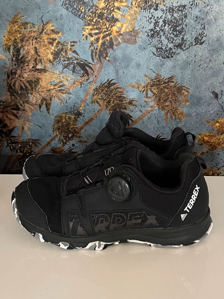 Adidas Terrex 35 schwarz mit Drehverschluss Boa schuhe Sneakers in Bad Soden am Taunus