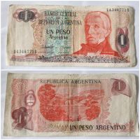 Geldschein Argentinien Un Peso Argentino 1983 Niedersachsen - Wolfsburg Vorschau