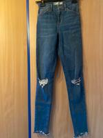 Topshop Moto Jamie W26 L34 High Waist Jeans Ripped Used Hose S München - Berg-am-Laim Vorschau