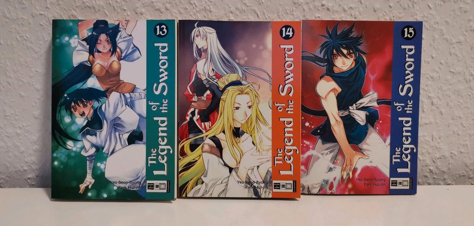 Manga - THE LEGEND OF THE SWORD 1-15 in Bühl