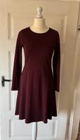 H&M langes Kleid Jerseykleid weinrot dunkelrot Bordeaux Gr. M Niedersachsen - Sickte Vorschau