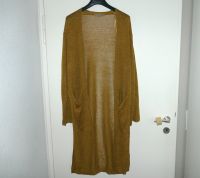 Zara Oversized Leinen Strickjacke Strickkleid Pullover Camel Gr S Berlin - Mitte Vorschau