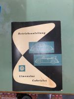 Originale Betriebsanleitung VW Käfer Limousine Cabriolet 1959 Rheinland-Pfalz - Römerberg Vorschau