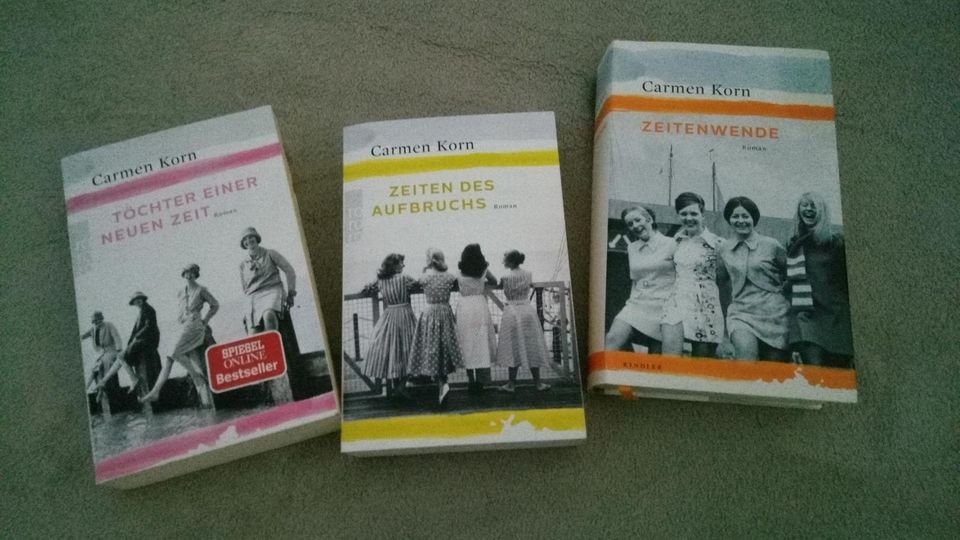 Jahrhundert Trilogie von Carmen Korn in Kiel