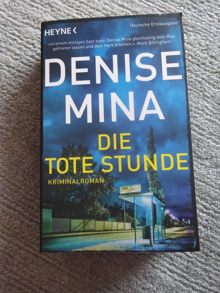 Kriminalroman "Die Tote Stunde" von Denise Mina in Bergisch Gladbach