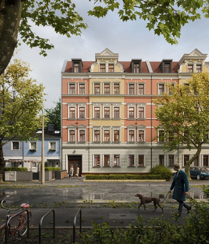 Traumhafte, großzügige und neu sanierte Familienwohnung mit großem Balkon in Premiumlage in Leipzig