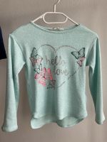 H & M  leichter Pullover Gr.122/128 mint Schmetterling Glitzer Bayern - Zandt Vorschau