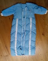 Verkaufe Babynest Winter Schlafsack 100cm blau Kr. Altötting - Marktl Vorschau