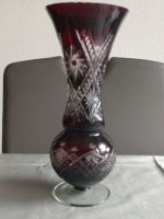 Blumenvase/ Rotes Glas/ Vintage/ Vase/ Glas/ Bleikristall Baden-Württemberg - Heilbronn Vorschau