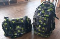 Satch Sporttasche und Schulrucksack Schulranzen Schultasche grün Nordrhein-Westfalen - Bestwig Vorschau