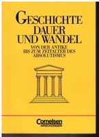 Cornelsen - Geschichte, Dauer und Wandel - Antike - Absolutismus Thüringen - Jena Vorschau