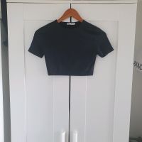 Neu Crop Top Nylon Shirt Zara Schwarz Baden-Württemberg - Karlsruhe Vorschau