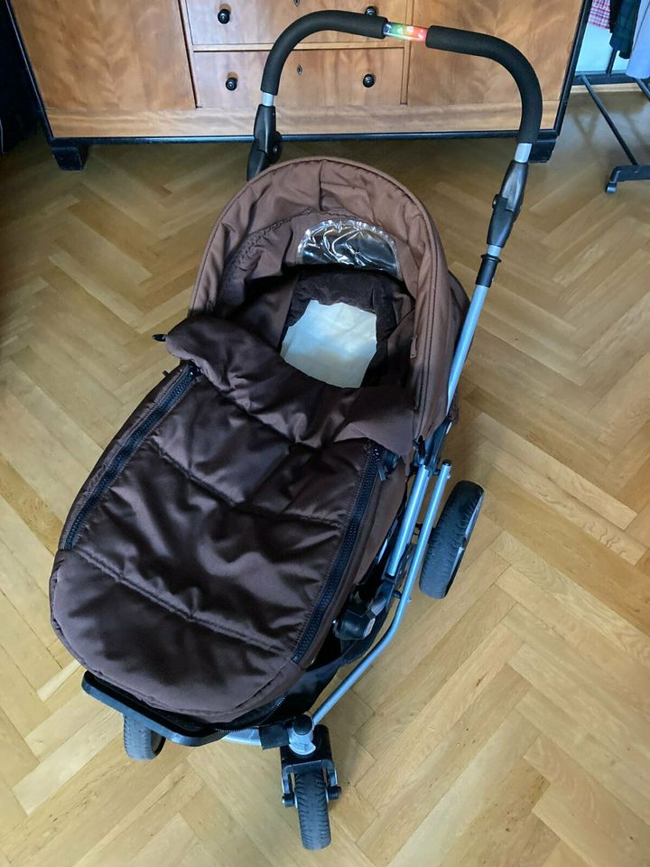 TEUTONIA „Mistral S“ Kombi-Kinderwagen in gutem Zustand in Walldorf