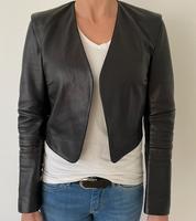 Blazer / Kurzjacke Mango schwarz 100% Rindsleder Damen S Bayern - Eching (Kr Freising) Vorschau