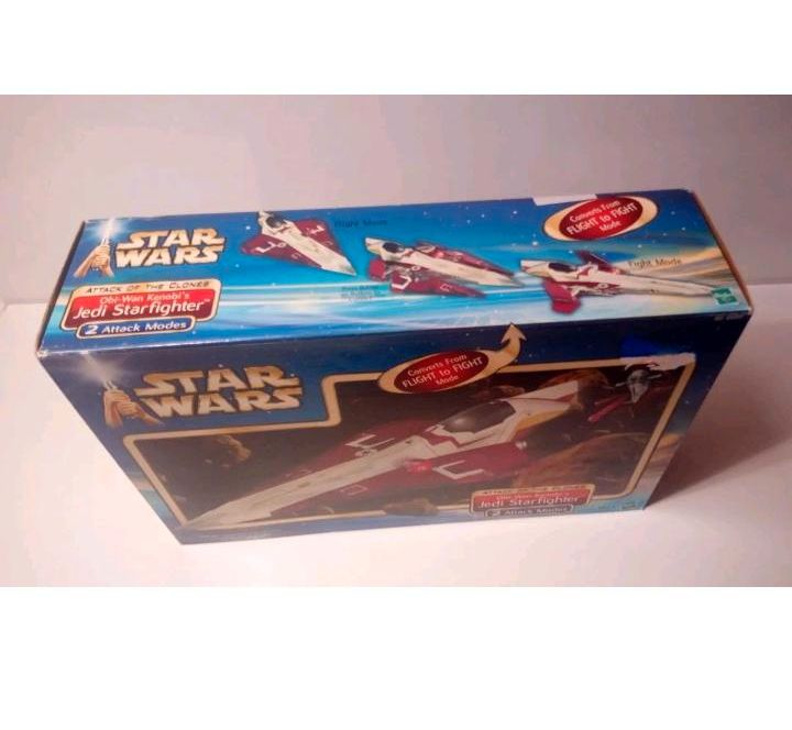 ⭐️ Star Wars Vintage NEU/OVP MISB Obi Wan Kenobi Jedi Starfighter in Oberursel (Taunus)