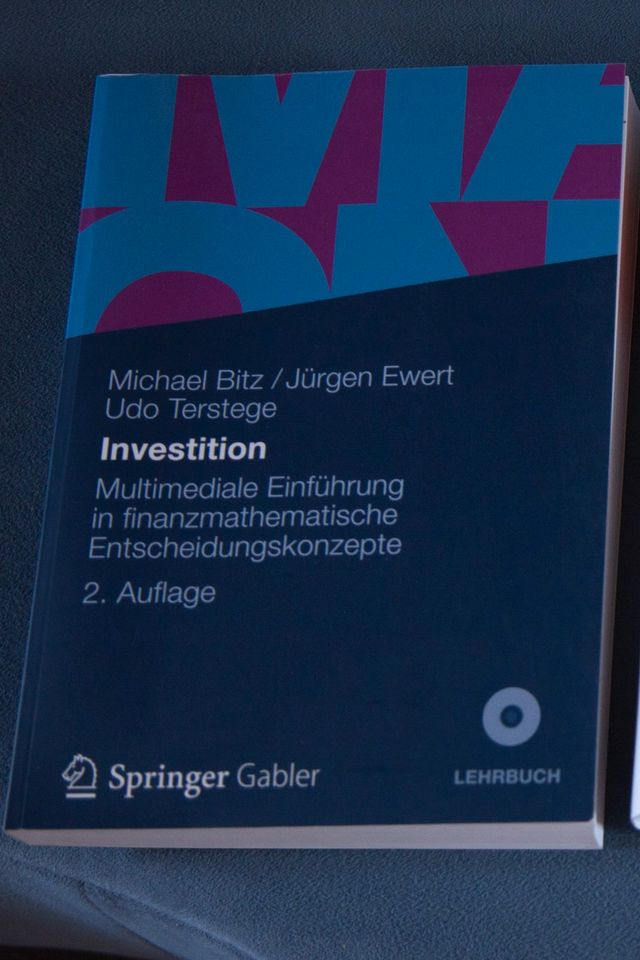 Investition - Michael Bitz Jürgen Ewert - Fernuni Lehrbuch in Ulm