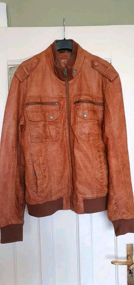 Lederjacke Herren Gipsy Braun Gr. L/XL in Berlin