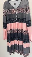 Sommerkleid, nur 2x getragen, Gr. XL, 100% Baumwolle Niedersachsen - Tostedt Vorschau