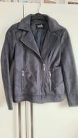 Wallis Damen Biker Blazer Jacke 40 Grau Hessen - Kassel Vorschau