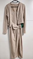 Shein Kleid mit Cardigan beige Gr.M Hessen - Niddatal Vorschau