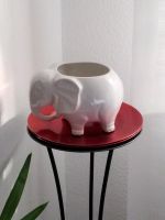 Vintage; Elefant Porzellan/Keramik Übertopf aus den 80er-Jahren Baden-Württemberg - Allmersbach Vorschau