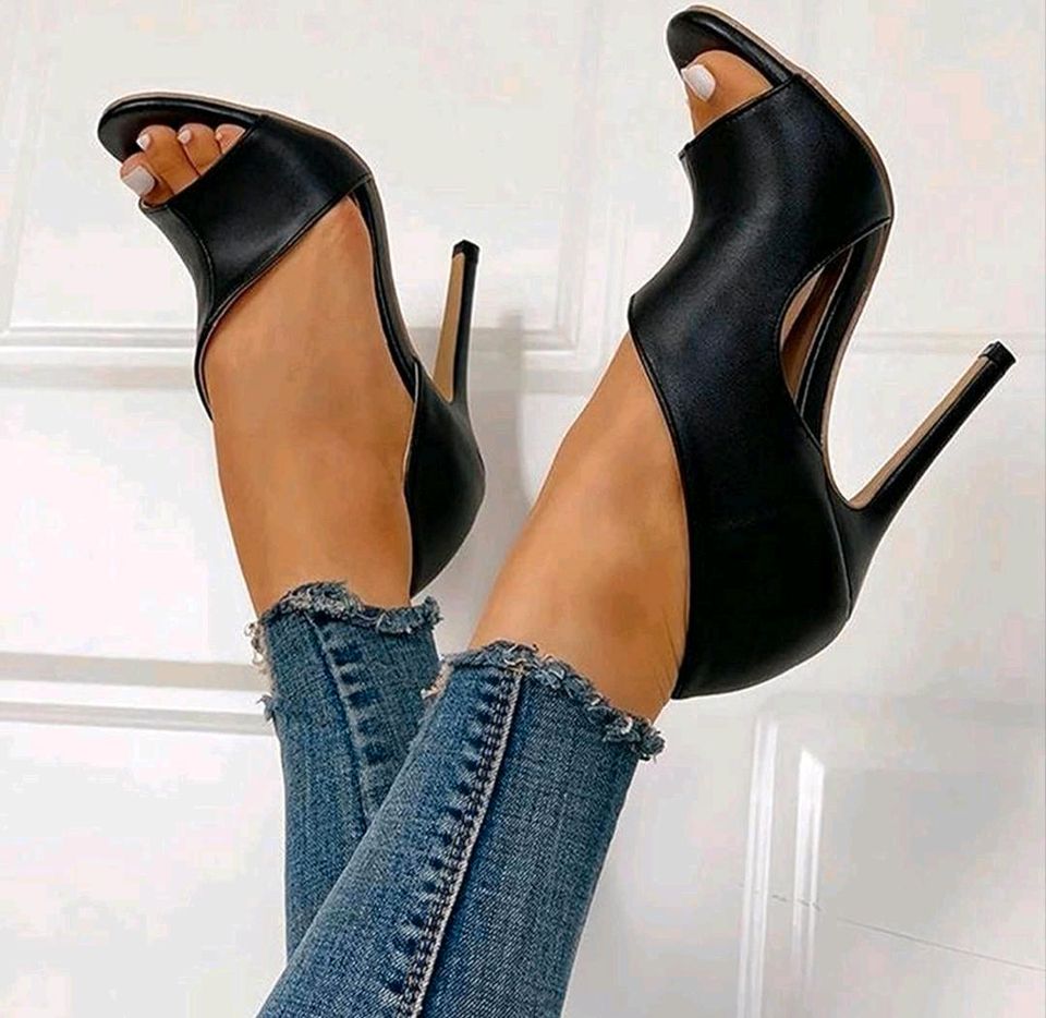 High Heels Sandaletten mit offenen Zehen Abendschule Partyschuhe in  Nordrhein-Westfalen - Schloß Holte-Stukenbrock | eBay Kleinanzeigen ist  jetzt Kleinanzeigen