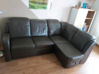 Leder Couch mit Schlaffunktion Niedersachsen - Laatzen Vorschau