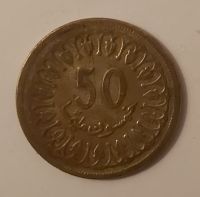 Tunesien Münze 50 Milliemes 1960 Nordrhein-Westfalen - Hamm Vorschau