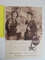 Coca-Cola Treffpunkt Brüssel Pavillon  Anzeige Werbung STERN 1958 Stuttgart - Stuttgart-Mitte Vorschau