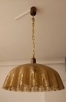 Deckenlampe Glas mit goldener Kette vintage Niedersachsen - Hildesheim Vorschau