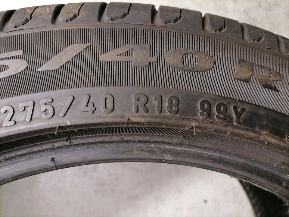 2x 275/40 R18 99Y Pirelli P7 Sommerreifen RSC MO in Böblingen