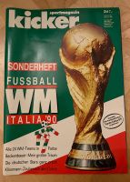 Altes Kicker Heft / Sonderheft - Fußball WM Italia‘90 Bayern - Germering Vorschau