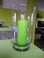 Kerzenvase Kerzenglas Dekoration Vase Glas neuwertig Niedersachsen - Calberlah Vorschau