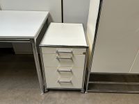 ❗️60x Top Bosse Modul Space weiß/chrom Rollcontainer/ Manuell Verstellbarer Schreibtisch /Komplettset Büro / Sideboard/ Aktenschrank / Hochwertig / Bürotisch / Designmöbel/ Büroeinrichtung/ Büromöbel Hessen - Linden Vorschau