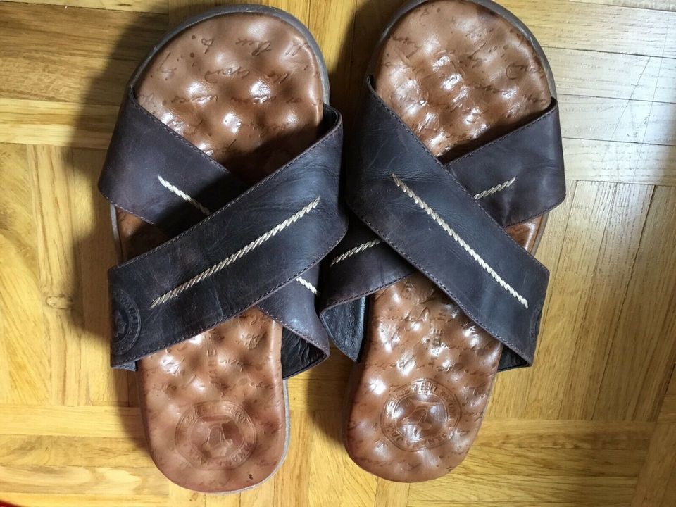 Panama Jack Sandale Pantolette Sandalette Gr 41 / 42 braun in Hilden