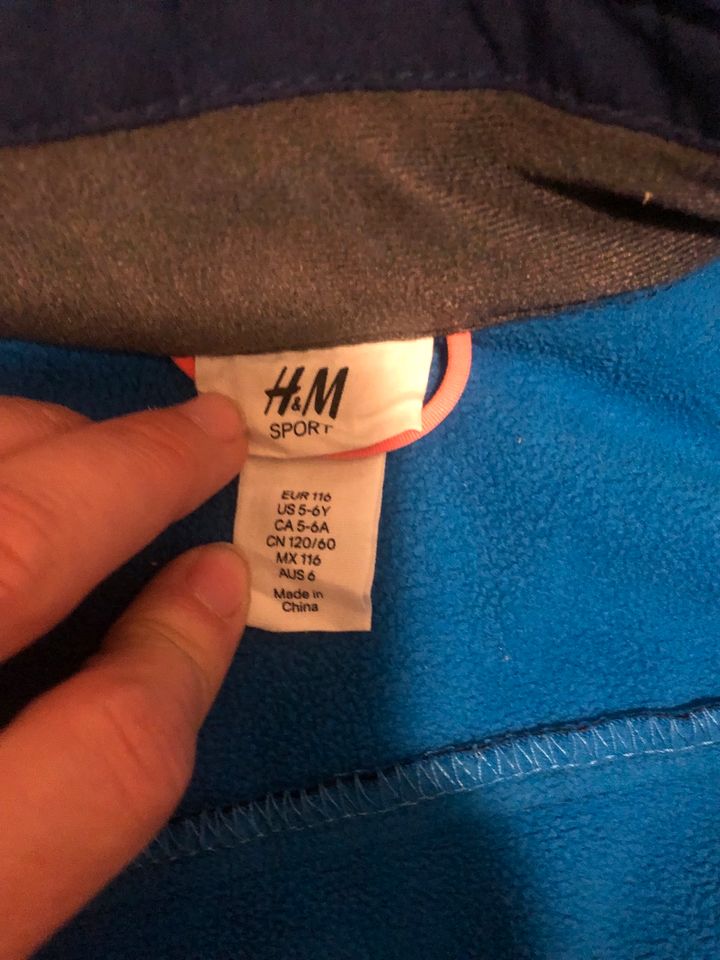 Übergangsjacke H&M  116 in Helmstedt