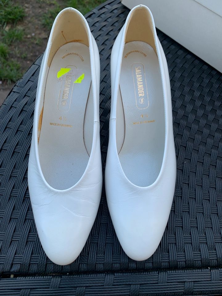 Salamander Lederschuhe Pumps Hochzeit Brautschuhe Gr.4,5 (37,5) in Hamburg