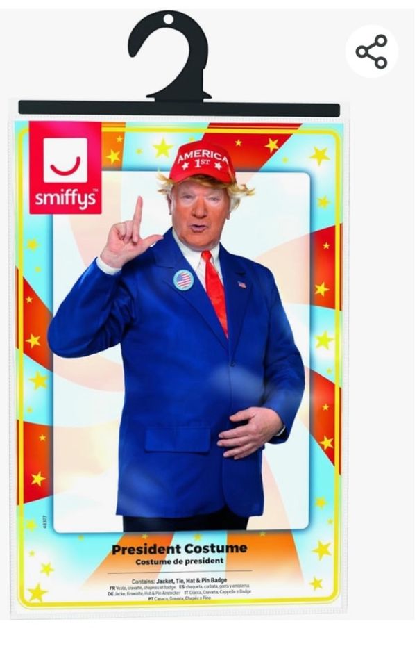 Trump Kostüm - Kostüm US Präsident Trump in Bassum