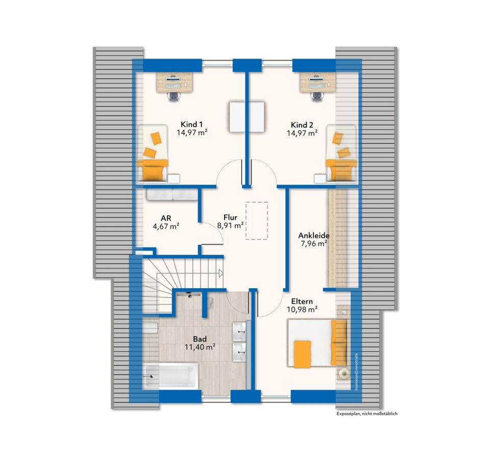 Reserviert! Junges Einfamilienhaus mit KFW 55 Standard in idyllischer Lage in Schwarme